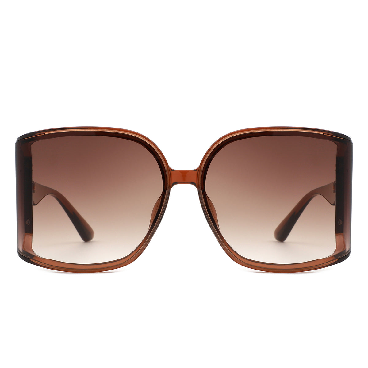 HS2163 - Oversize Square Curved Lens Butterfly Wholesale Sunglasses