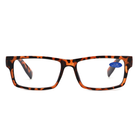 884 - Classic Rectangle Thick Frame Reading Glasses