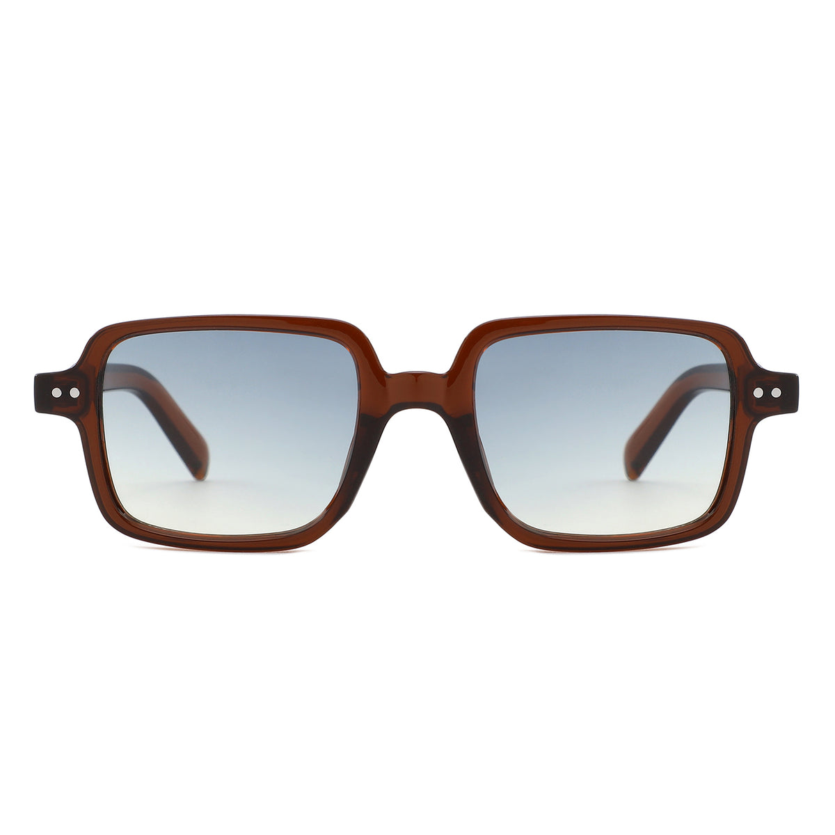 S1252 - Retro Square Unisex Fashion Wholesale Sunglasses