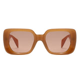 HS2222 - Oversized Chunky Fashion Square Sunglasses - Iris Fashion
