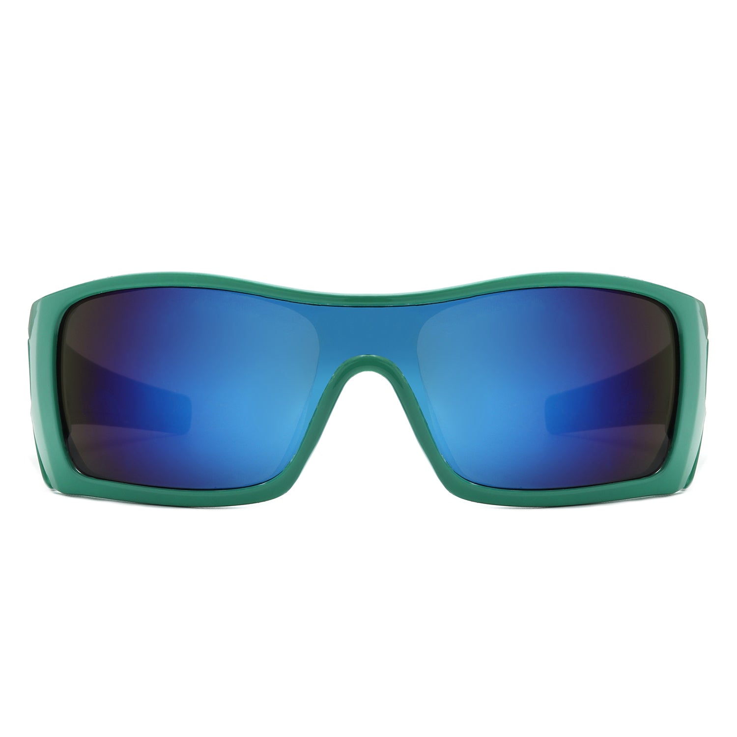 HS1257 - Rectangular Sport Wrap Around Square Wholesale Sunglasses