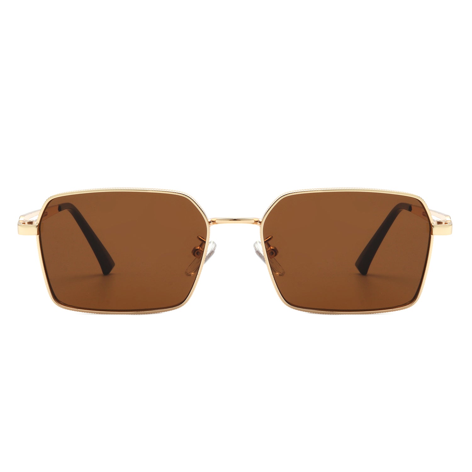 HJ2059 - Square Retro Tinted Fashion Flat Top Wholesale Sunglasses