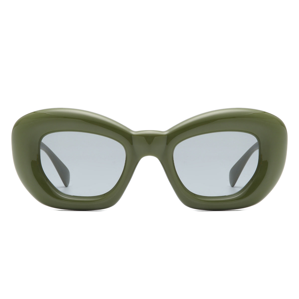S1232 - Square Thick Frame Women Fashion Cat Eye Wholesale Sunglasses