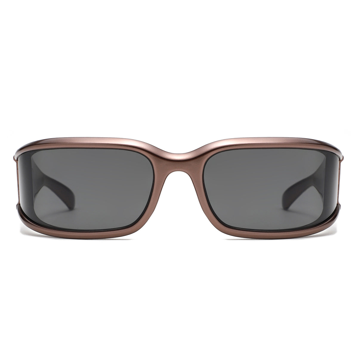 HS2223 - Oversize Retro Y2K Wrap Rectangle Wholesale Sunglasses