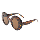 HS1267 - Oversize Retro Chic Fashion Round Women Wholesale Sunglasses