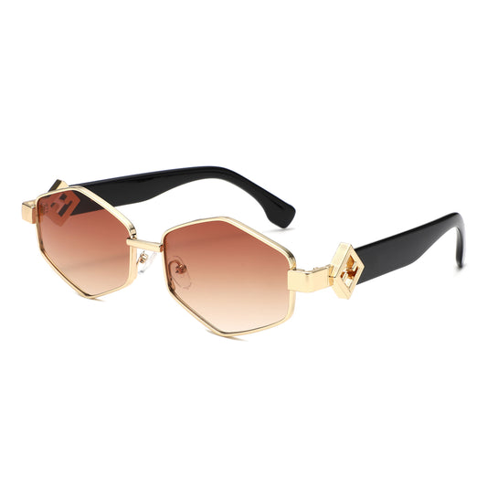 HJ2118 - Geometric Luxurious Fashion Women Wholesale Sunglasses