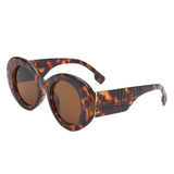 HS1279 - Oversize Round Women Oval Fashion Wholesale Sunglasses