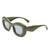 S1232 - Square Thick Frame Women Fashion Cat Eye Wholesale Sunglasses