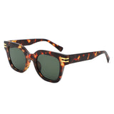 HS1363 - Square Retro Chunky Fashion Wholesale Sunglasses