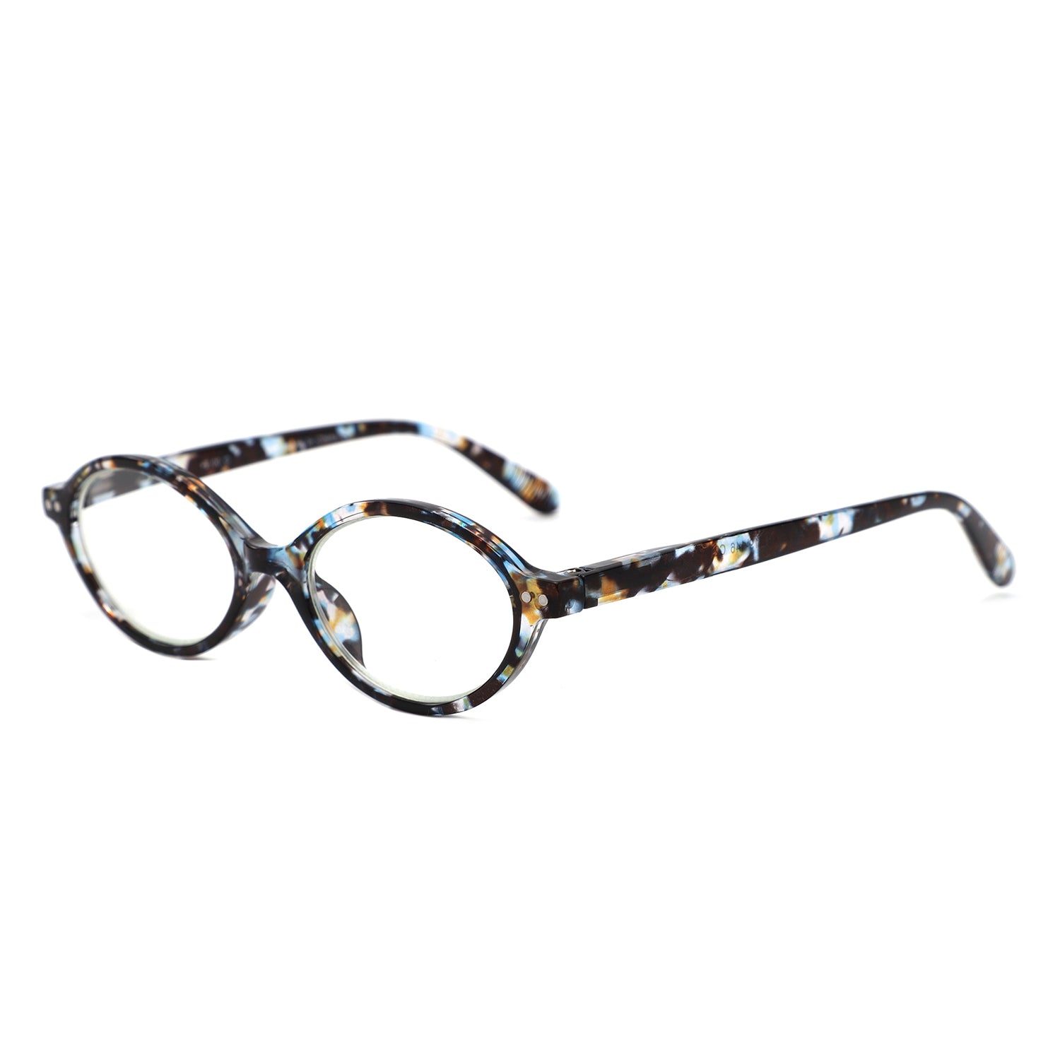 R1003 - Round Oval Reading Glasses - Iris Fashion