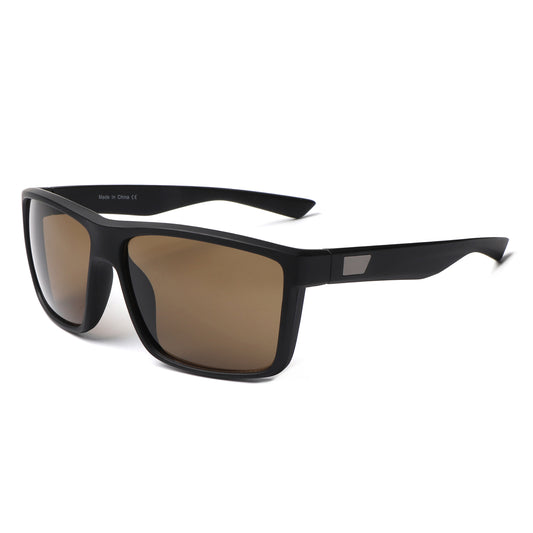 S1241 - Square Classic Flat Top Men Sport Wholesale Sunglasses