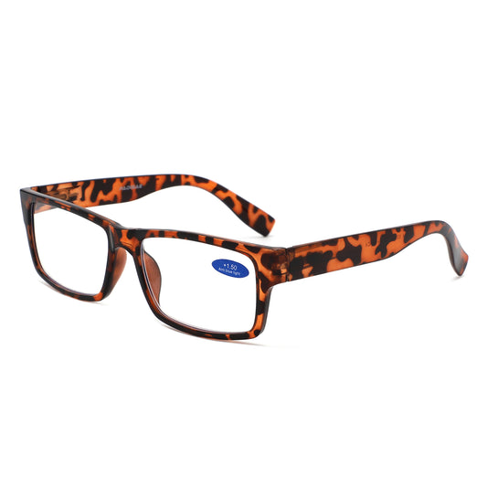 884 - Classic Rectangle Thick Frame Reading Glasses