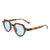 HS1245 - Retro Small Tinted Circle Fashion Wholesale Round Sunglasses
