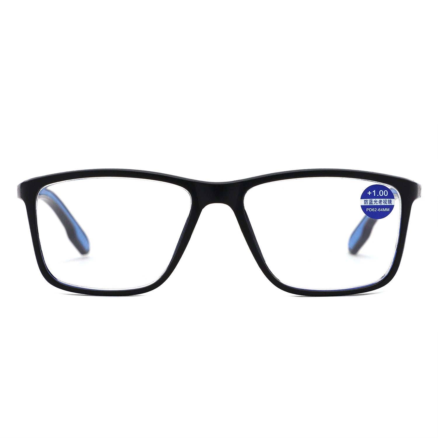 HR1003 - Classic Rectangle Reading Glasses - Iris Fashion