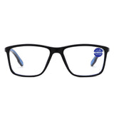 HR1003 - Classic Rectangle Reading Glasses - Iris Fashion