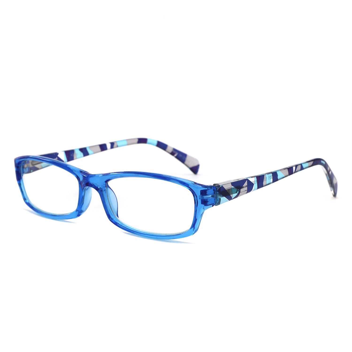 R1005 - Colorful Rectangle Reading Glasses - Iris Fashion