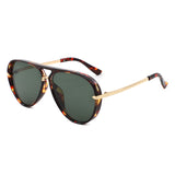 HS2264 - Women Oversized Fashion Classic Aviator Sunglasses