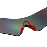 HS2263 - Rimless Performance Wraparound Shield Sport Sunglasses