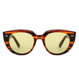 HS1424 - Women Round Cat Eye Fashion Sunglasses
