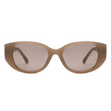 HS2214 - Women Oversized Oval Cat Eye Sunglasses - Iris Fashion