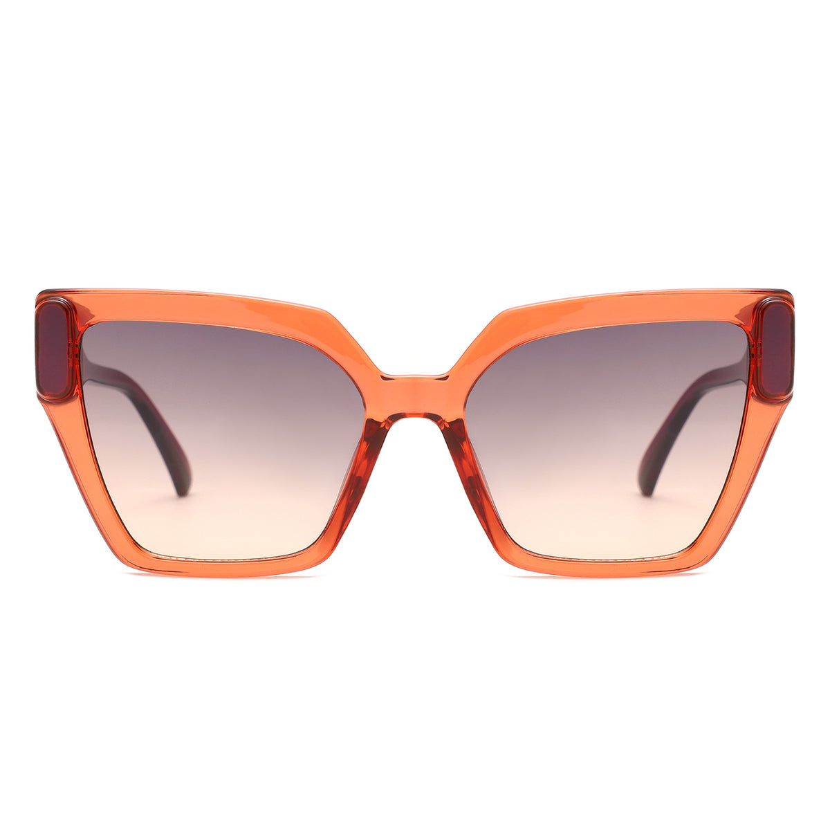 HS1392 - Oversize Angular Square Cat Eye Wholesale Sunglasses