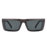 HS1240 - Retro Rectangle Flat Top Vintage Inspired Wholesale Square Sunglasses