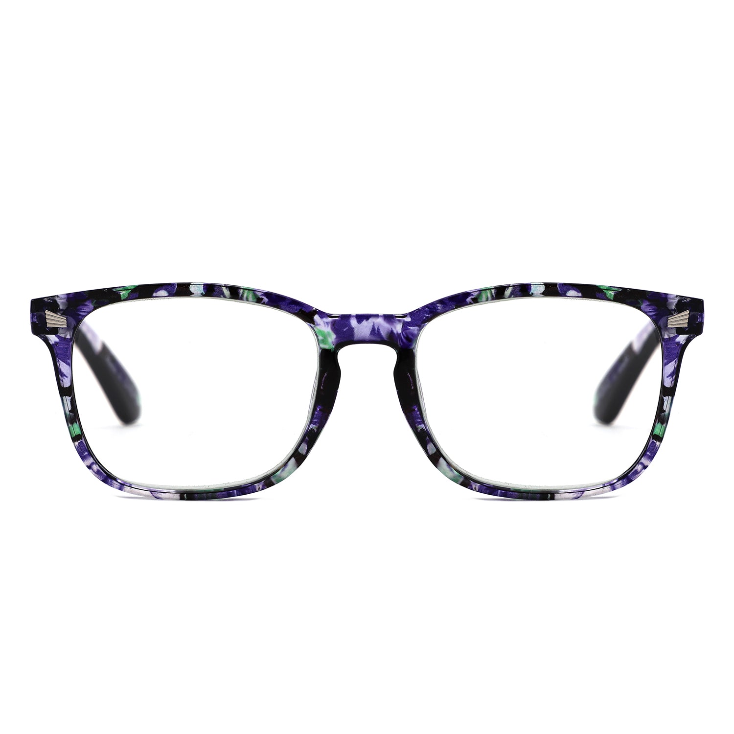 R1002 - Classic Rectangle Reading Glasses - Iris Fashion