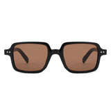 S1252 - Retro Square Unisex Fashion Wholesale Sunglasses