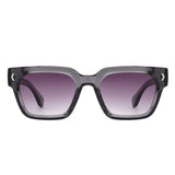 S2141 - Retro Thick Frame Fashion Square Wholesale Sunglasses