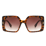 S1236 - Square Flat Top Chic Fashion Women Wholesale Sunglasses