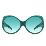 HS2156 - Oversize Round Wrap Around Fashion Women Wholesale Sunglasses