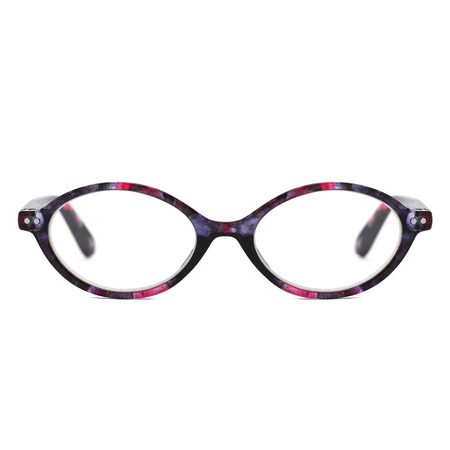 R1003 - Round Oval Reading Glasses - Iris Fashion
