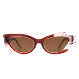 HS1273 - Women Chic Irregular Fashion Cat Eye Wholesale Sunglasses