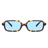 HS1423 - Rectangle Slim Modern Square Sunglasses - Iris Fashion