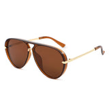 HS2264 - Women Oversized Fashion Classic Aviator Sunglasses