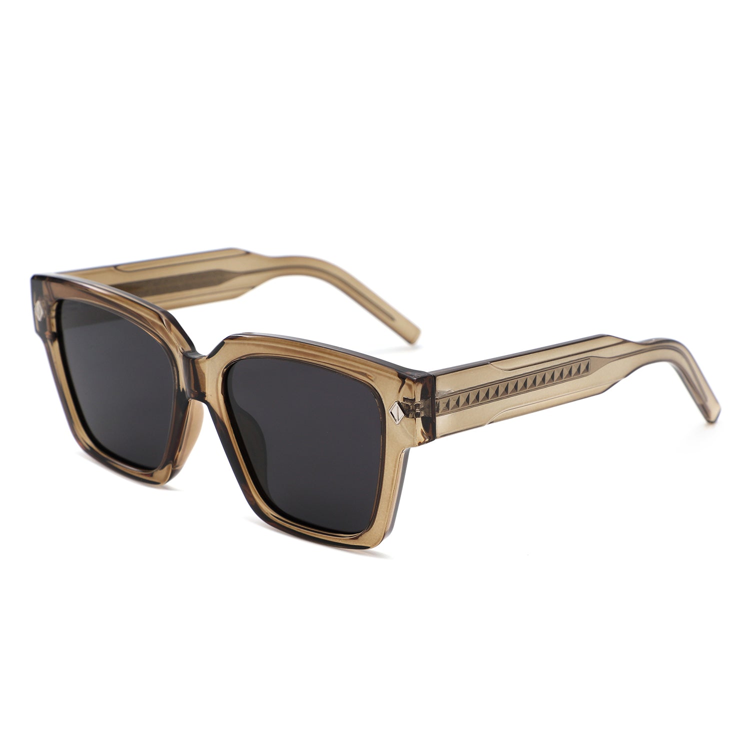 P/C006 - Oversized Bold Square Women Fashion Wholesale Sunglasses - Iris Fashion