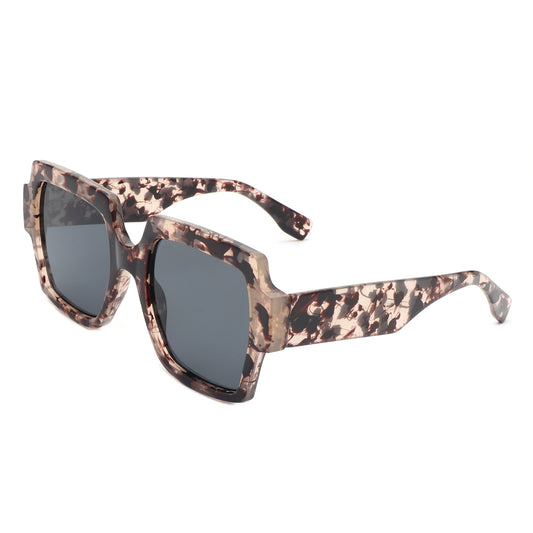 HS2161 - Women Fashion Oversize Flat Top Square Wholesale Sunglasses