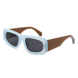 HS1298 - Rectange Retro Narrow Vintage Fashion Square Wholesale Sunglasses
