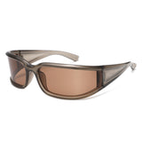 HS2223 - Oversize Retro Y2K Wrap Rectangle Wholesale Sunglasses