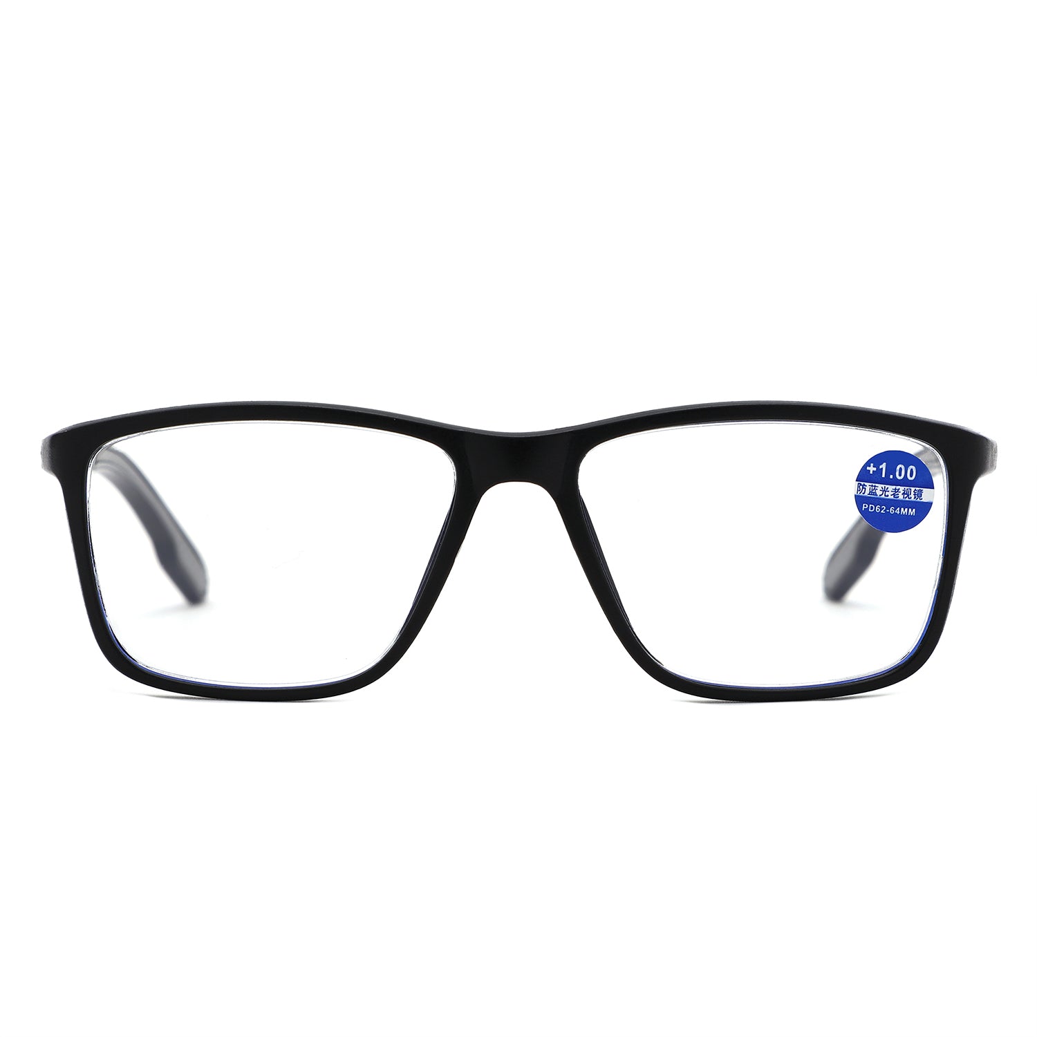 HR1003 - Classic Rectangle Reading Glasses - Iris Fashion
