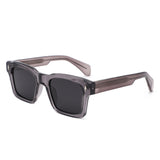 P/C009 - Retro Bold Modern Fashion Square Wholesale Sunglasses - Iris Fashion