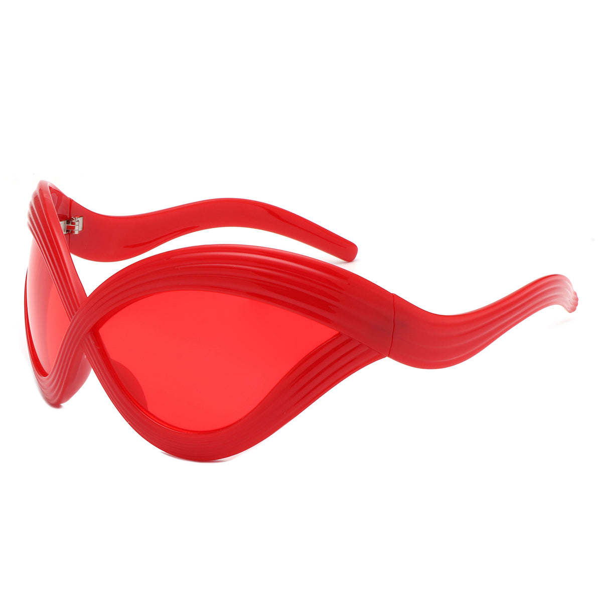 HS2159 - Women Oversize Irregular Round Fashion Cat Eye Wholesale Sunglasses