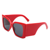 HS2147 - Oversize Square Chunky Fashion Large Women Wholesale Sunglasses