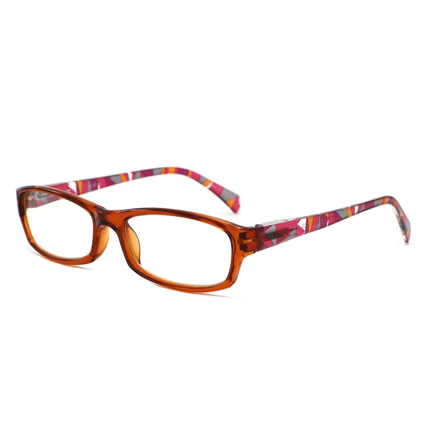R1005 - Colorful Rectangle Reading Glasses - Iris Fashion