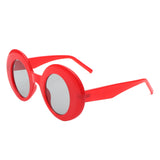 HS1267 - Oversize Retro Chic Fashion Round Women Wholesale Sunglasses