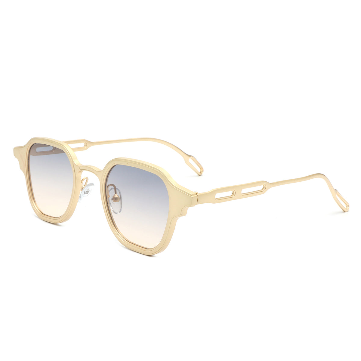 HJ2067 - Retro Horn Rimmed Fashion Square Wholesale Sunglasses