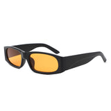 HS1301 - Rectangle Narrow Retro Fashion Square Wholesale Sunglasses