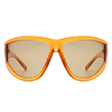 S1218 - Oversized Chunky High Fashion Women Wholesale Sunglasses