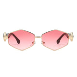 HJ2118 - Geometric Luxurious Fashion Women Wholesale Sunglasses