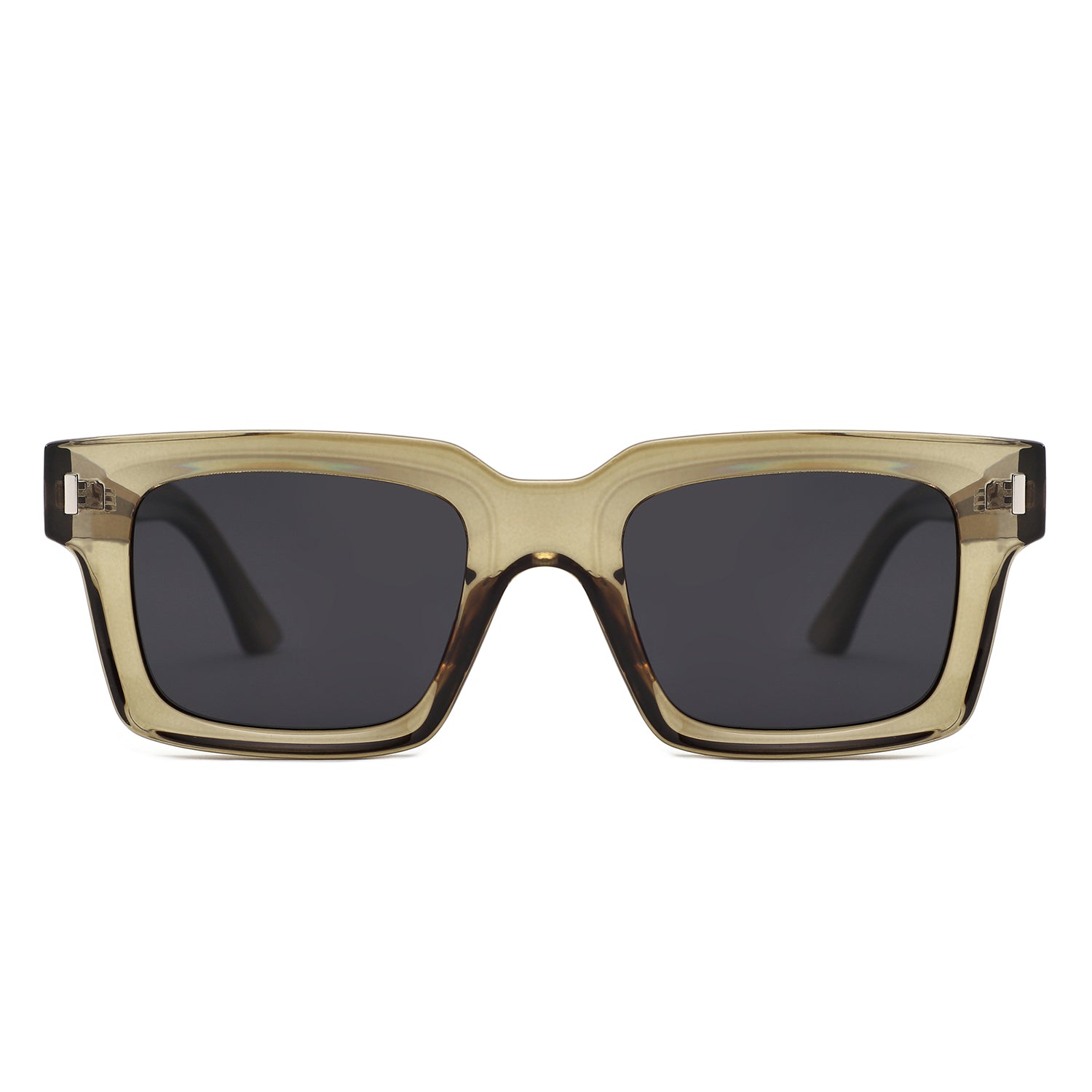 P/C003 - Classic Square Retro Bold Wholesale Sunglasses - Iris Fashion